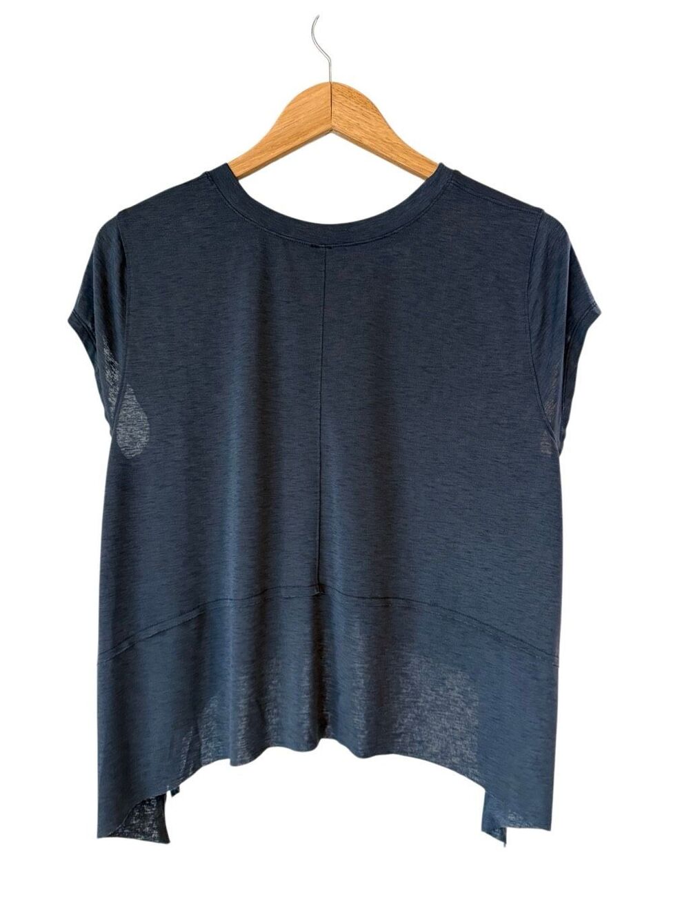 Free People Movement Tempo Short Sleeve Tee In Gray Size L - Picture 5 of 8